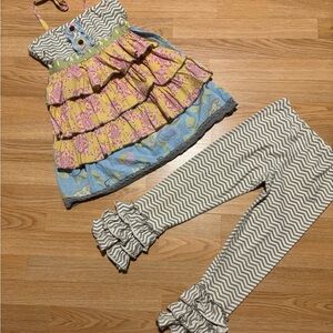 “Mustard Pie” 2pc set size 10